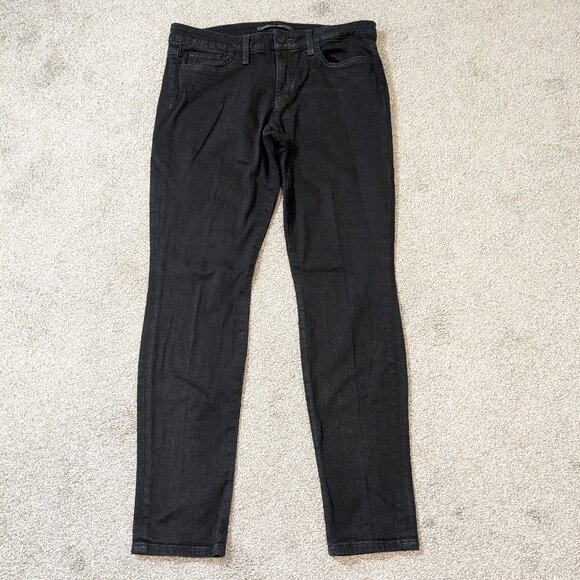 JOE'S JEANS Black Stretch Denim Low-Rise Skinny Jeans; Men's Size 33x31 - Picture 1 of 4